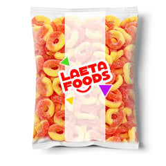 LAETAFOOD Peach Rings boast juicy aroma and fruity flavor for movie nights