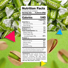 LAETAFOOD Rossana pistachio candy individually wrapped for office bowls