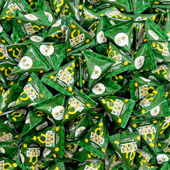 LAETAFOOD St. Patrick's Day green apple popping candy in a bag, festive party favors.