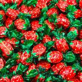 LAETAFOOD Strawberry Hard Candy 1 lb bag for sharing at gatherings.
