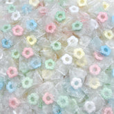 LAETAFOOD sugar free flower mints 1 lb bag ideal for office bowls and guest receptions.