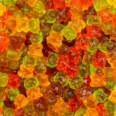 LAETAFOOD sugar-free gummi bears in a 1 lb bag—perfect for guilt-free snacking.