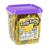 Laffy Taffy Banana mini-bar packaging highlighting bulk shareable treats.