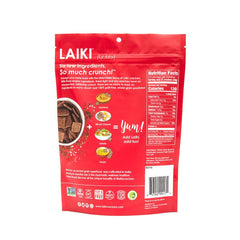 LAIKI Gluten Free Red Rice Crackers ready to dip into sauce