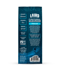 Laird Superfood Focus Ground Coffee closeup highlighting rich, balanced flavor.