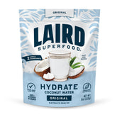 Laird Superfood HYDRATE packaging showing coconut water powder for natural hydration.