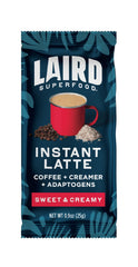 Laird Superfood Instant Latte complements a quick morning routine.