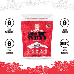 Lakanto Monkfruit Sweetener in a baking setup, ready for sugar free desserts