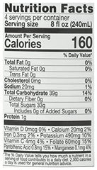 Lakewood Organic Pomegranate Juice bottle back label with organic certification details for trust.