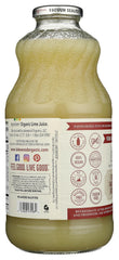 Lakewood Organic Pure Lime pour into a glass for cocktails and dressings