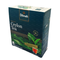 No-foil packaging of Lakpura Dilmah Ceylon tea preserves aroma.