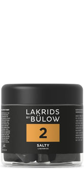 LAKRIDS BY BÜLOW 2 Black Licorice jar shows chewy texture and bold aroma, ideal for sharing.