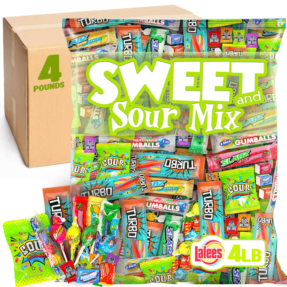 Lalees Sweet and Sour Mix bag: colorful candies for pinata fillings and party favors.