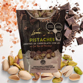 Lamontagne milk chocolate pistachios with sea salt offer a premium snack with a creamy coating.