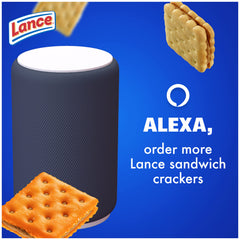 Lance Captain's Wafers Cream Cheese and Chives crackers savory bite