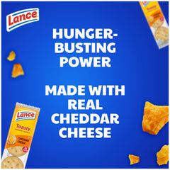 Lance cheddar filling close-up highlighting real cheese