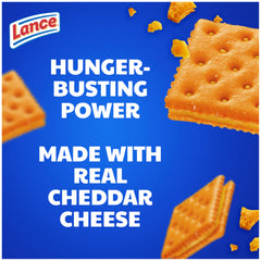 Lance cheddar snack packs displayed for easy lunch breaks.