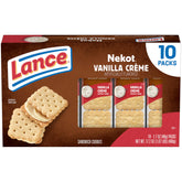Lance Vanilla Flavored Creme cookies for a sandwich snack you can enjoy anytime.