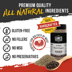 Lane's pepper works in rubs and marinades.