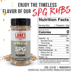 Lane's SPG coarse-ground mix close-up shows rich texture for searing