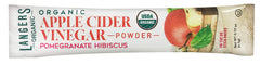 Langer's ACV powder sticks dissolving in a drink for flavor boost