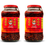 Lao Gan Ma Spicy Chili Crisp bottle showing bold flavor and crunch