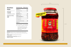 Lao Gan Ma crunchy bits on dumplings add texture and heat