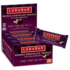 LÄRABAR Double Chocolate Truffle in packaging for a quick on-the-go snack