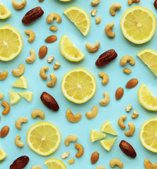 LÄRABAR Lemon Bar on the go is a portable energy snack