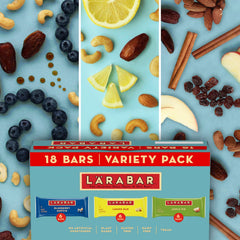 LÄRABAR Lemon Bar close-up, bright citrus flavor for on-the-go.