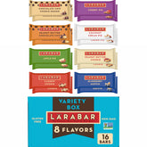 LÄRABAR Variety Pack box front for on-the-go snacking