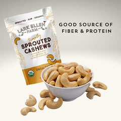 Lark Ellen Farm raw cashews air-dried for natural flavor and crunch