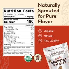 Lark Ellen Farm sprouted walnuts on the go for a quick protein boost.