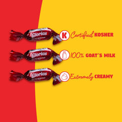 Las Sevillanas Glorias with pecan, premium Mexican confectionery flavor