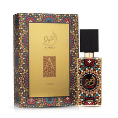 Lattafa Ajwad middle notes of jasmine and rose showcased