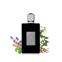Lattafa Asdaaf Ameer Al Arab packaging box showcasing premium fragrance quality.