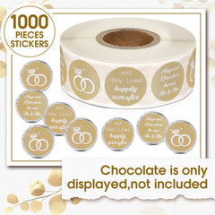 Laumoi 1000-count roll simplifies decorating desserts, gifts, and invitations