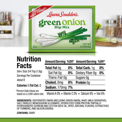Green Onion Dip Mix sprinkled on potatoes to add a flavorful pop.