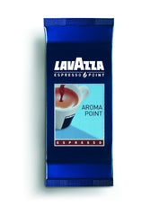 Lavazza Aroma Point capsules close-up for quick espresso at home