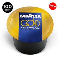 Lavazza Blue capsules—honey and almond aroma for refined espresso.