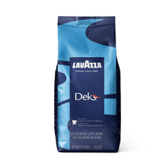 Lavazza Dek decaf coffee bag ready for the daily espresso ritual