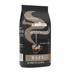 Lavazza Espresso medium roast aroma; fragrant profile enhances daily coffee ritual.