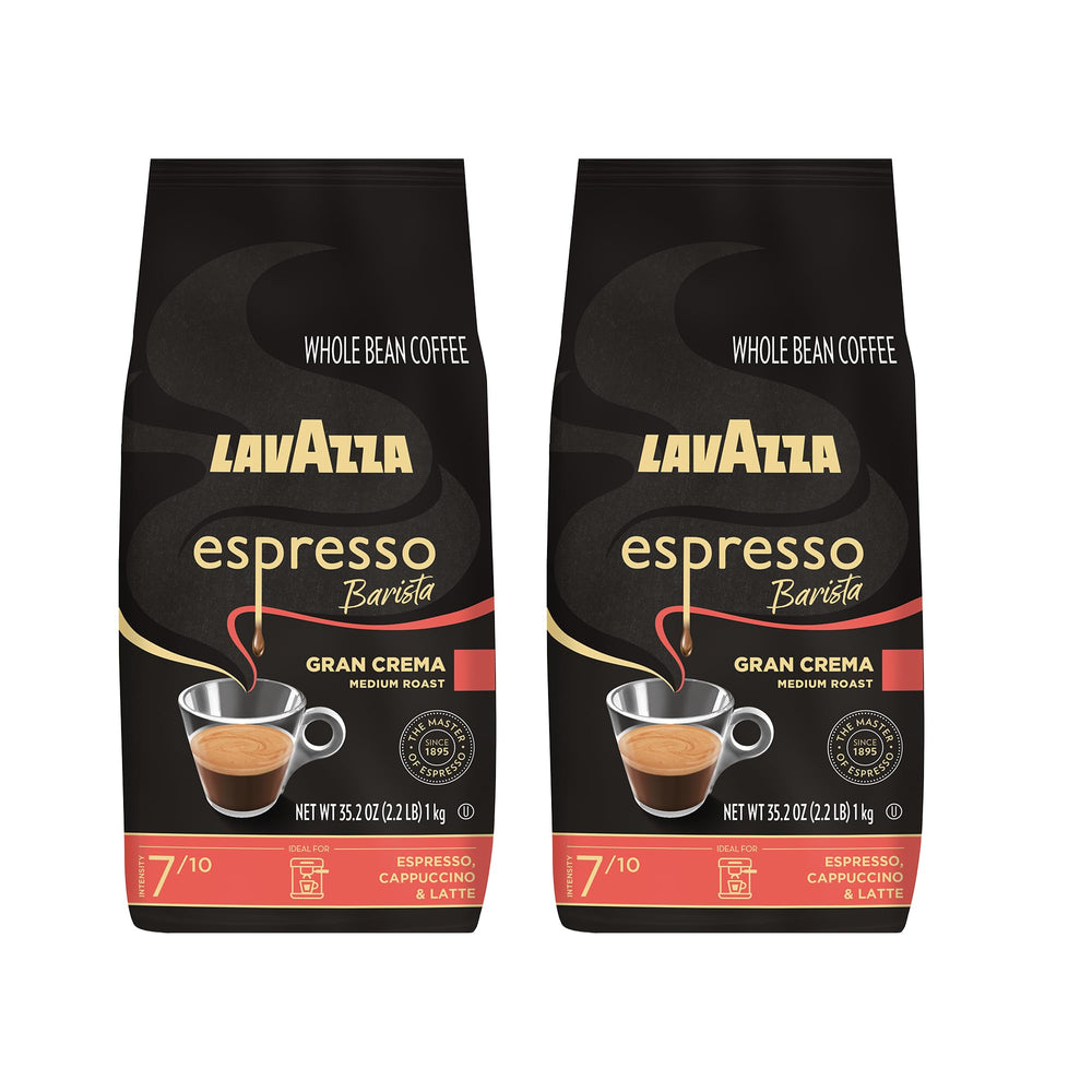 Lavazza Gran Crema packaging variant highlights value and flexible packaging options.