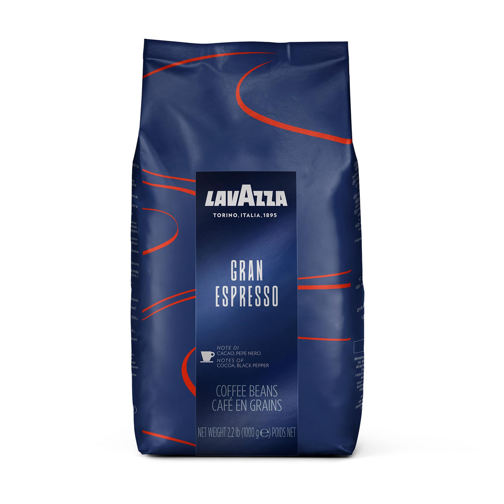 Lavazza Gran Espresso whole bean for rich aroma and versatility in home brewing