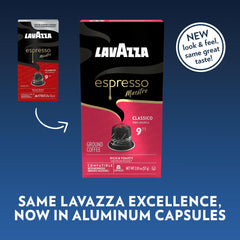 Lavazza compatibility with Nespresso Original machines for easy use.