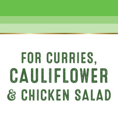 Lawry's Casero Curry Powder sprinkled on roasted vegetables for aroma and color.