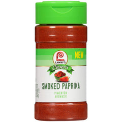 Lawry's Casero smoked paprika 2oz bottle showing vibrant color for flavorful dishes