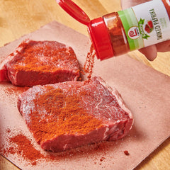 Smoked paprika dusting adds depth to stews and seafood