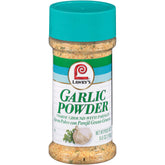 Lawry's Coarse Ground Garlic Parsley bottle front view for bold flavor potential.