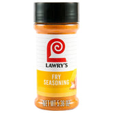 Lawry's Fry Seasoning shaker close-up highlights bold flavors for crispy fried favorites.
